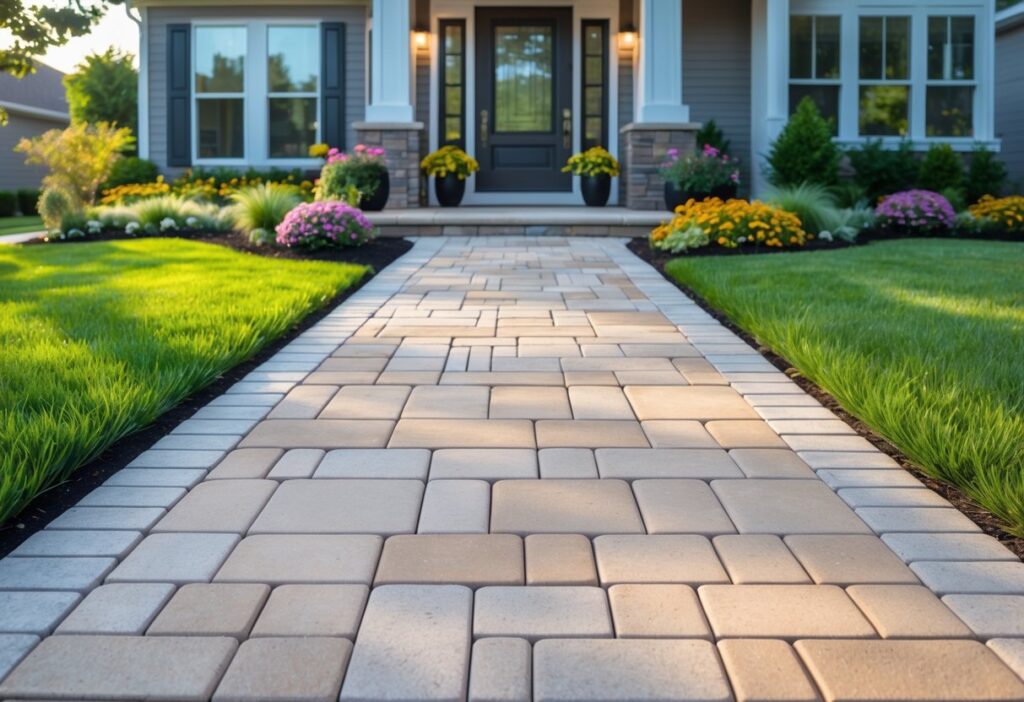 Enhancing Curb Appeal With Paver Stone Walkways for a Lasting First Impression