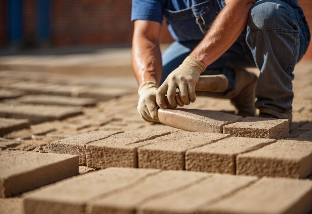 Installing Brick Pavers