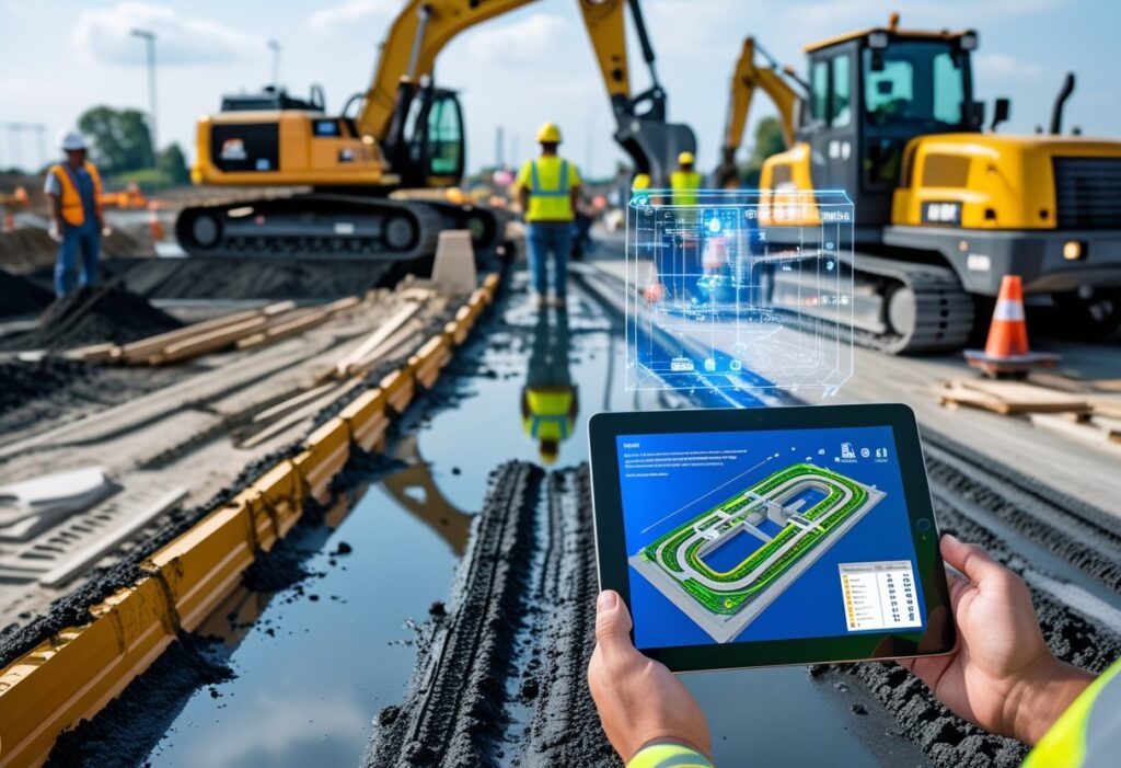Integrating Technology in Roadway Construction Processes for Enhanced Efficiency and Quality