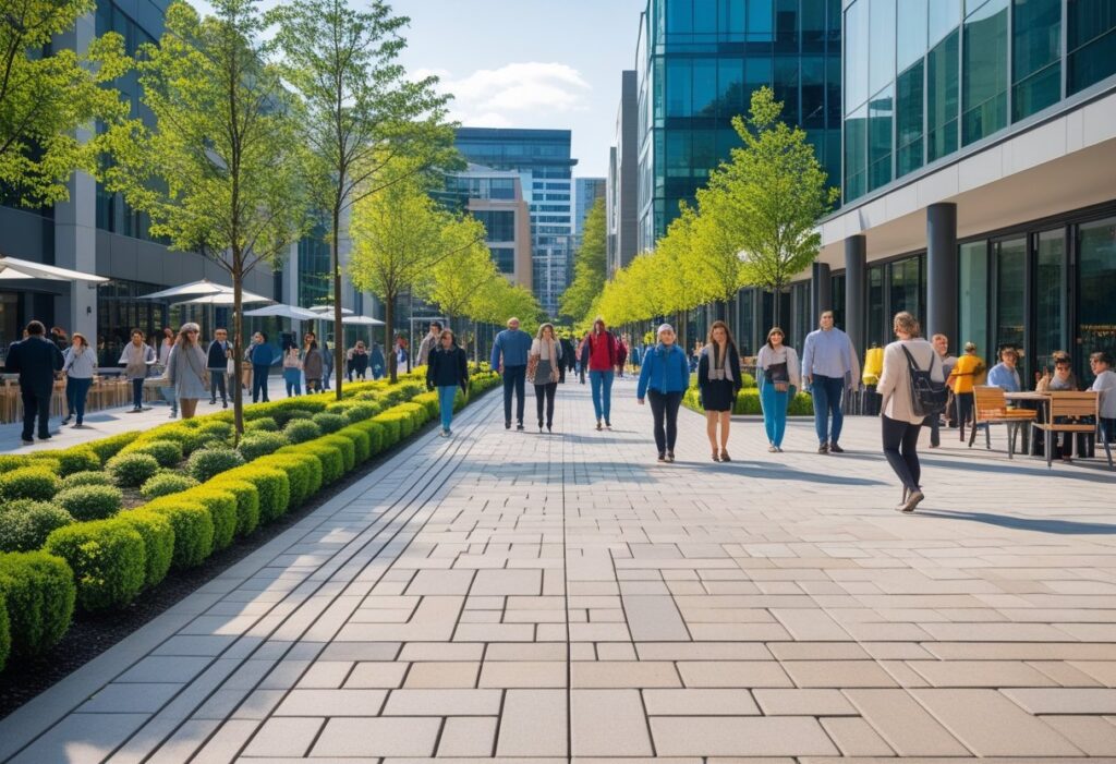 Maximizing Foot Traffic With Well-Designed Paved Areas For Enhanced Community Appeal