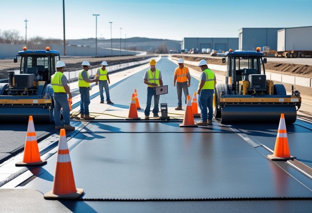 Scheduling Industrial Paving Projects To Minimize Downtime For Maximum Efficiency